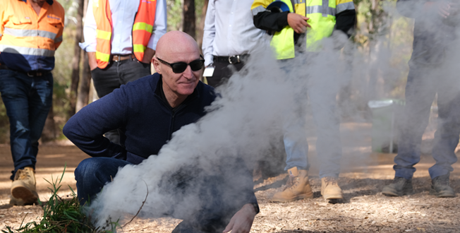 Smoking ceremony