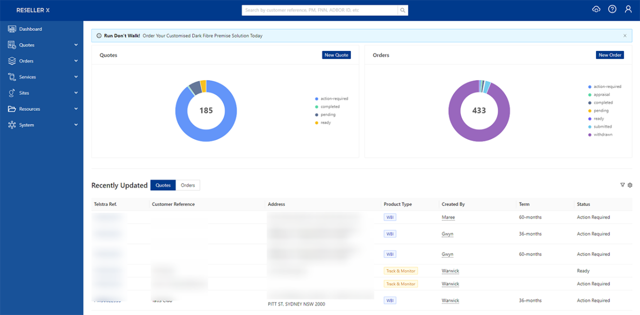 The new MESH dashboard helps you find what you need more quickly