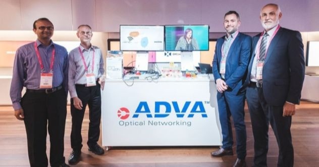 Koby Bergman and the ADVA team at Telstra Wholesale Business Connect 19