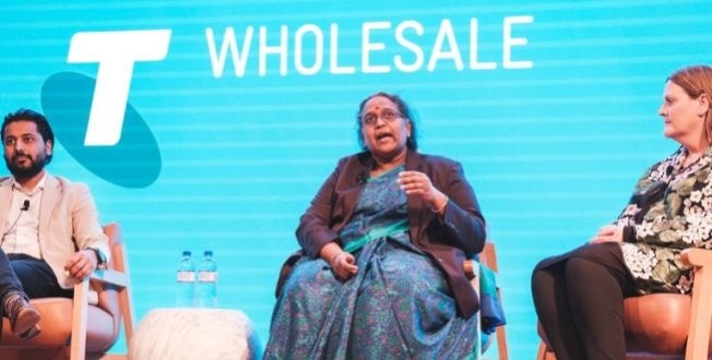 Priya of Infosys at Telstra Wholesale Business Connect 18