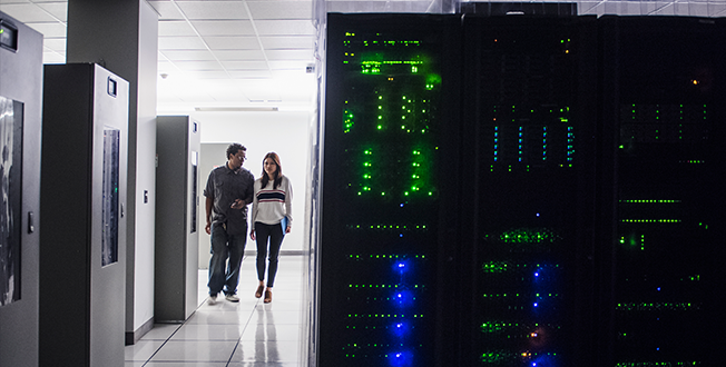 Dark fibre - data centre